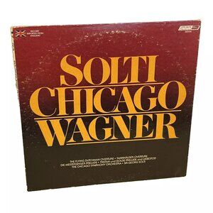 Solti Chicago Wagner (Vinyl, 1978) London CS 7078 VG LP Record Album